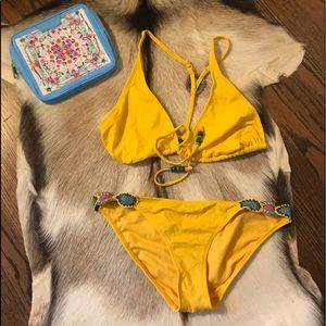 Boho style bikini set
